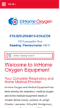 Mobile Screenshot of inhomeoxygen.net